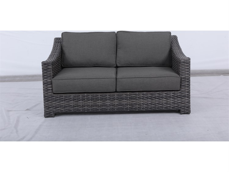 Teva Bora Bora Wicker Rattan Outdoor Loveseat