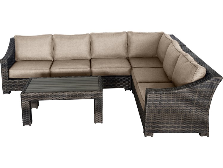 Teva Bora Wicker Cushion Lounge Set