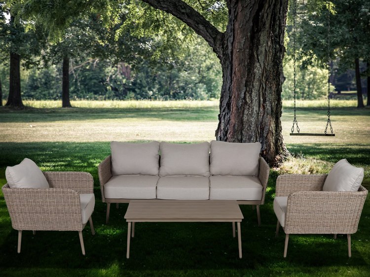 Teva Capri Wicker Sofa Lounge Set 109 Soset