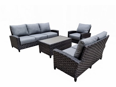 Teva Belize Wicker Deep Seating Set with Cushion