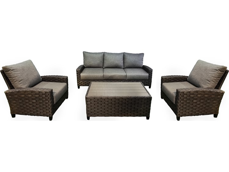 Teva Belize Wicker Sofa Set with Cushion