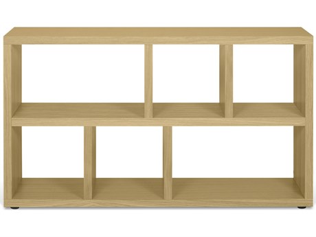 TemaHome Berlin Rectangular Wood Oak Console Table