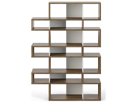 TemaHome London Walnut Frame Bookcase