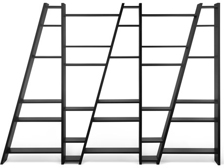 TemaHome Delta Pure Black Bookcase