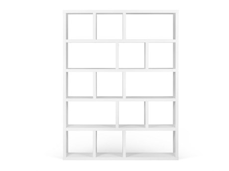 TemaHome Berlin White Bookcase