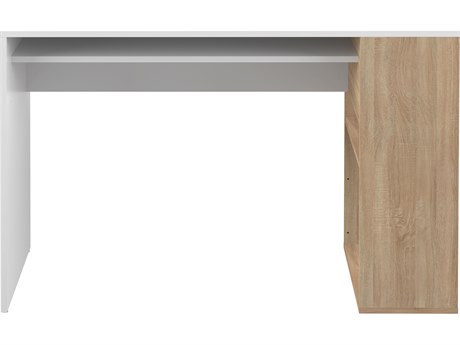 TemaHome Yale White Oak Computer Desk