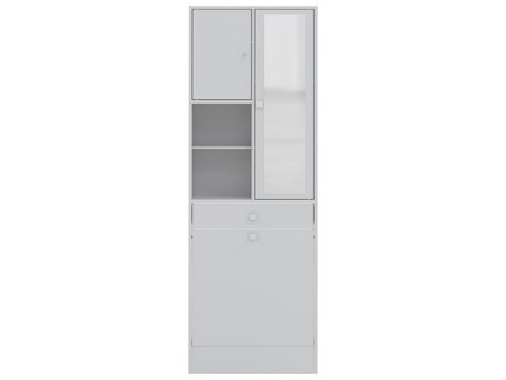 TemaHome Combi White Laundry Cabinet
