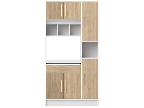 TemaHome Louise White / Oak Kitchen Pantry