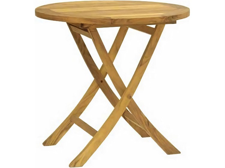Teak Smith 19" Round Side Table / Stool