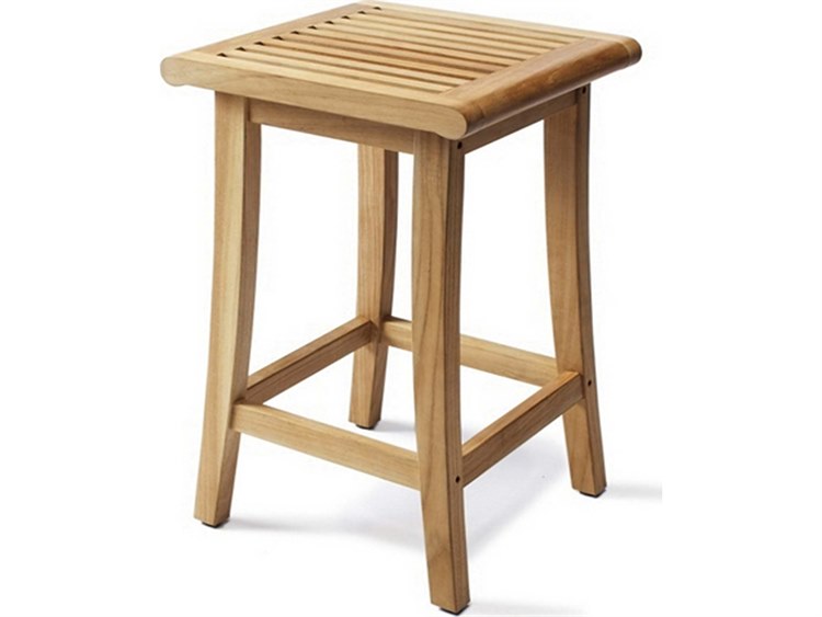 Teak Smith Giva Backless Bar Stool