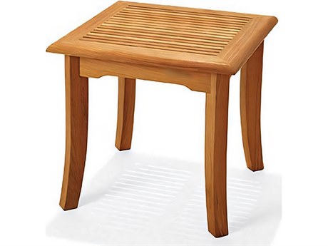 Teak Smith 21" Square Side Table / Stool