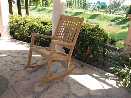 Teak Smith Kingston Rocking Arm Chair