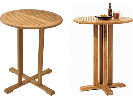 Teak Smith Maldives 36" Round Bar Table