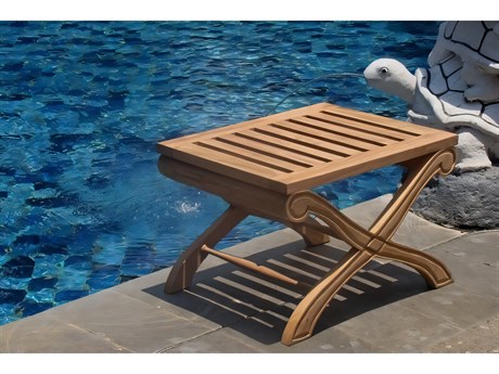 Teak Smith X Stool / Side Table / Shower Bench