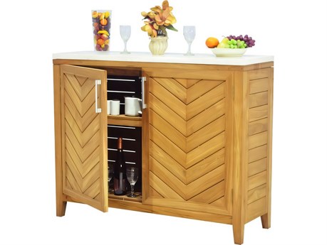 Teak Smith Rectangular Console Table