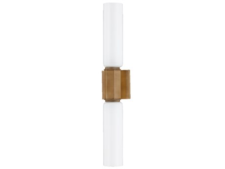 Troy Lighting Yarrow 1-Light Patina Brass Wall Sconce