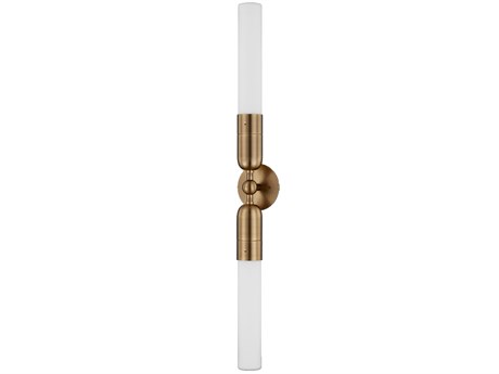 Troy Lighting Darby 2-Light Patina Brass Wall Sconce