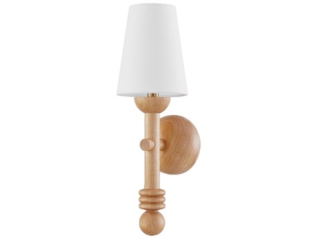 Troy Lighting Iver 1-Light Patina Brass Wall Sconce
