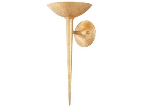 Troy Lighting Cecilia 1-Light Gold Wall Sconce
