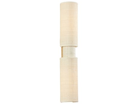 Troy Lighting Ashton 2-Light Vintage Gold Leaf Wall Sconce