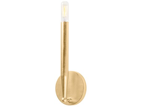Troy Lighting Levi 1-Light Gold Leaf Wall Sconce