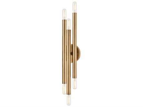 Troy Lighting Orland 6-Light Patina Brass Wall Sconce