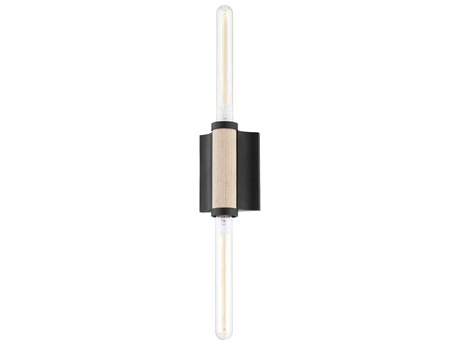 Troy Lighting Cruiz 2-Light Soft Black Wall Sconce