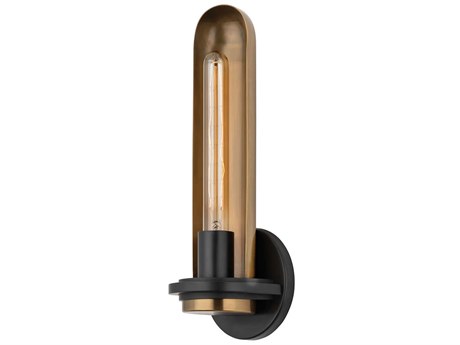 Troy Lighting Tuscon 1-Light Patina Brass Wall Sconce