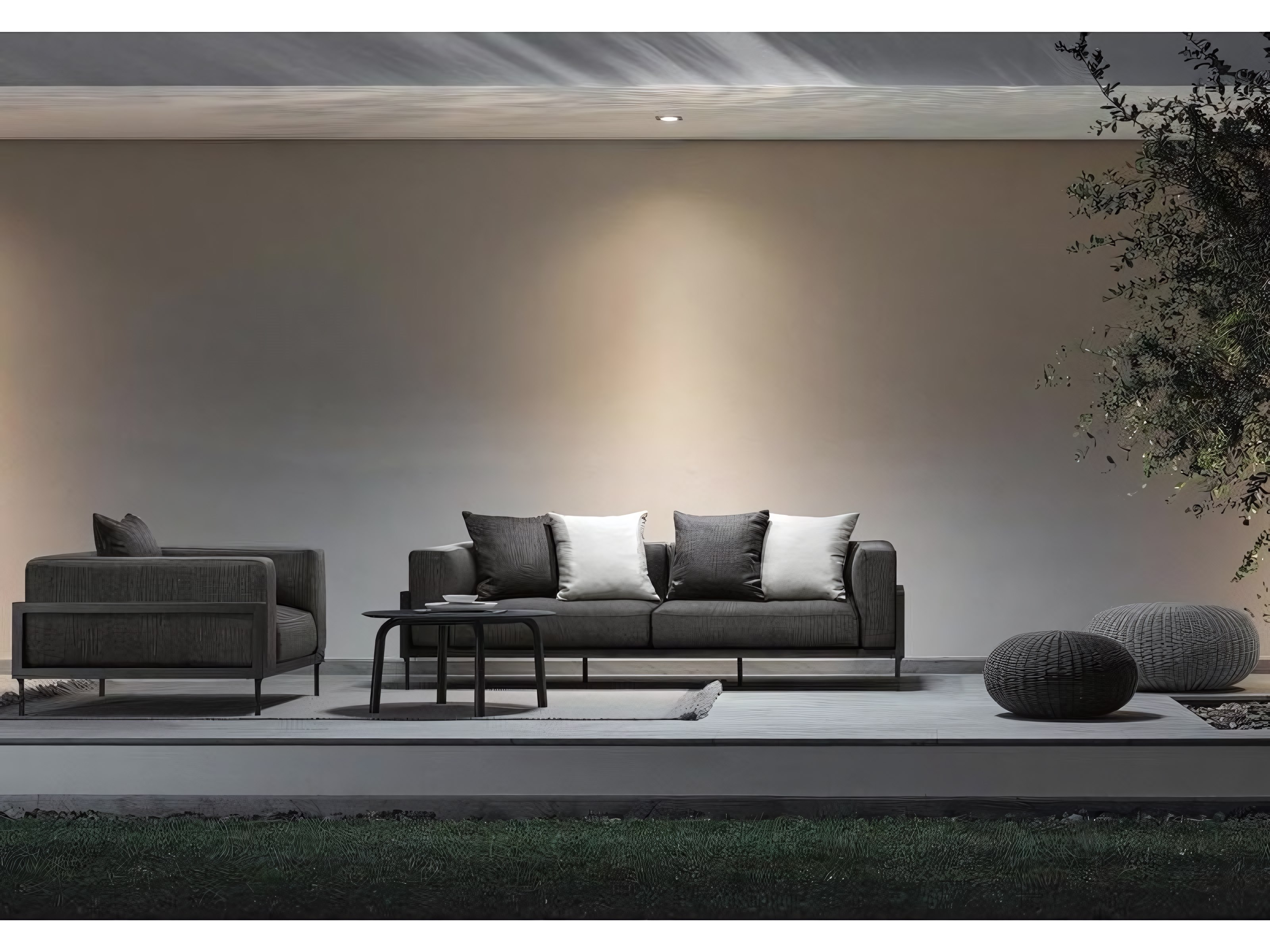 Talenti USA Cleosoft Aluminum Lounge Set