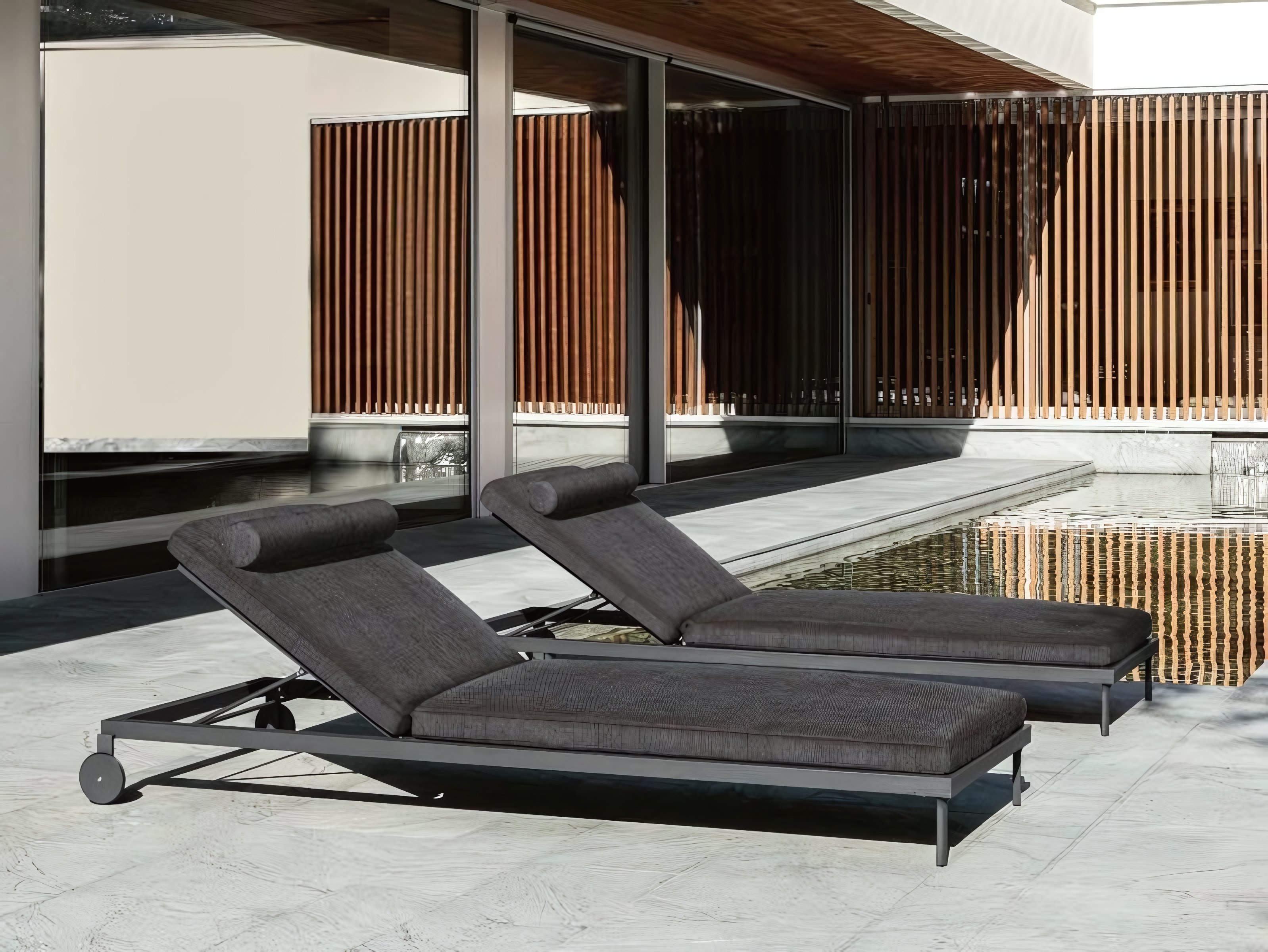 Talenti USA Cleosoft Aluminum Lounge Set