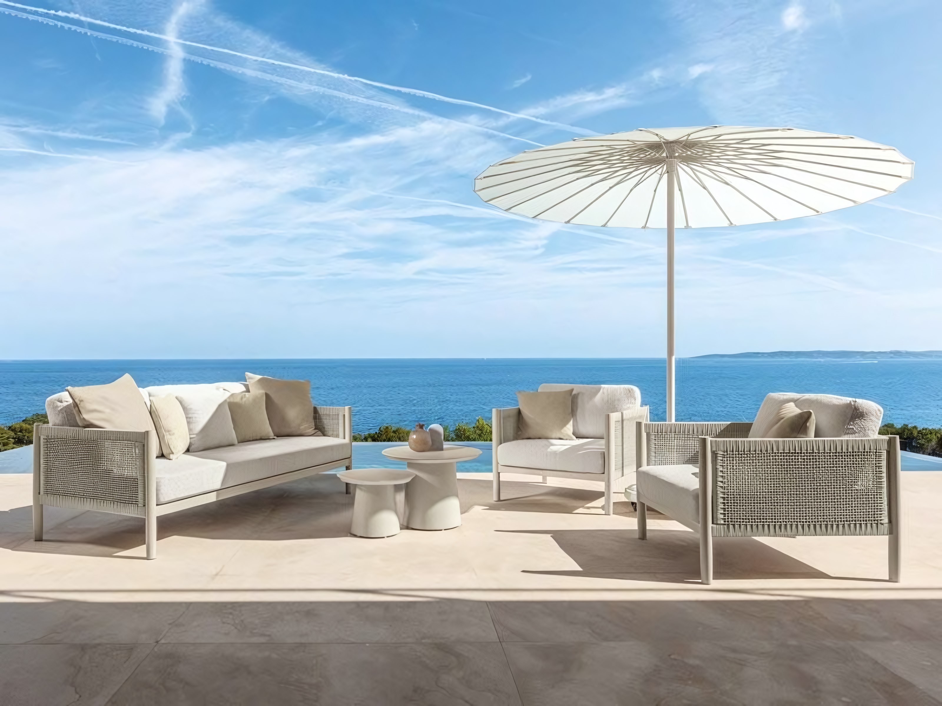 Talenti USA Dolcevita Aluminum Lounge Set