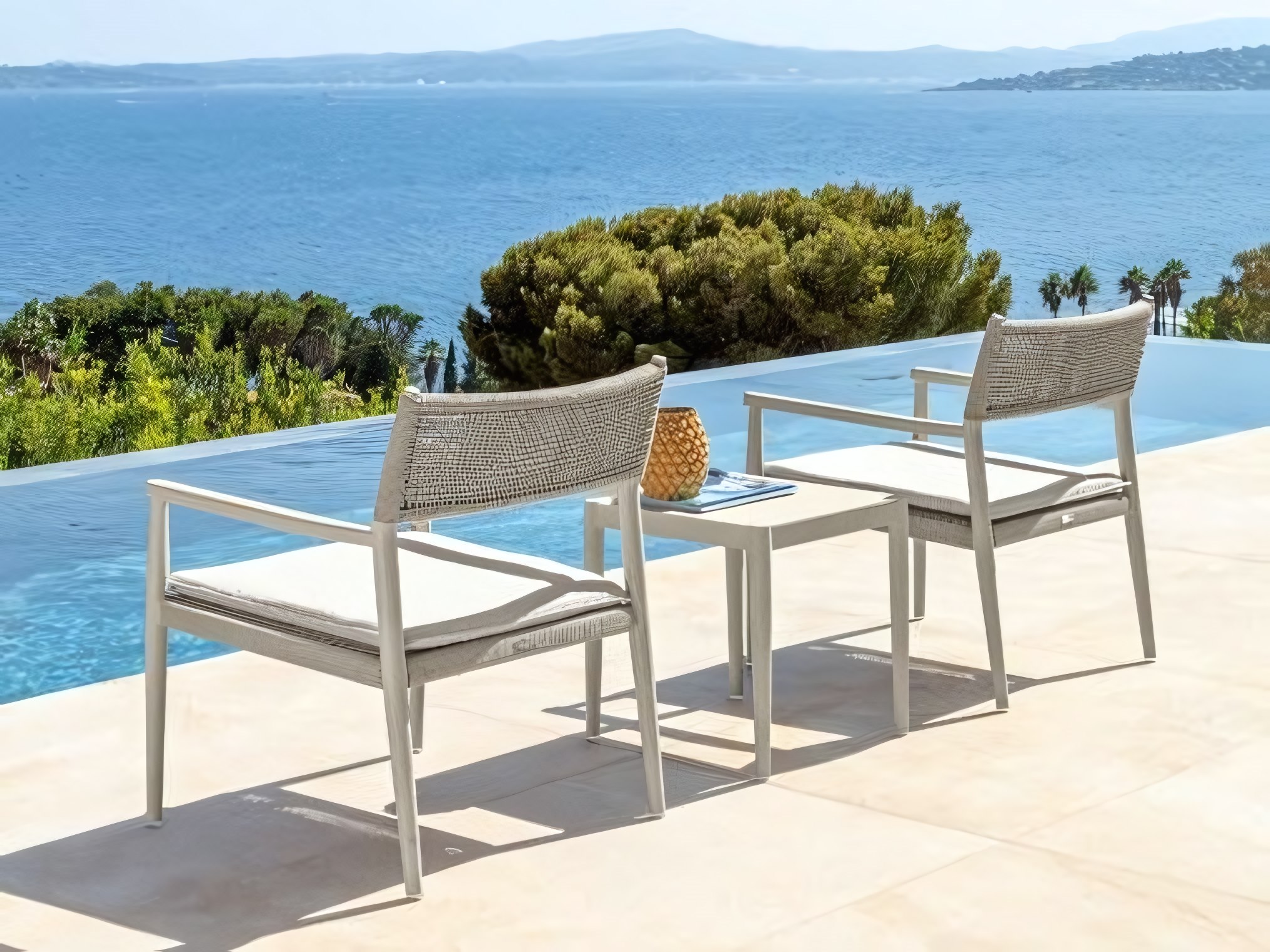 Talenti USA Dolcevita Aluminum Lounge Set