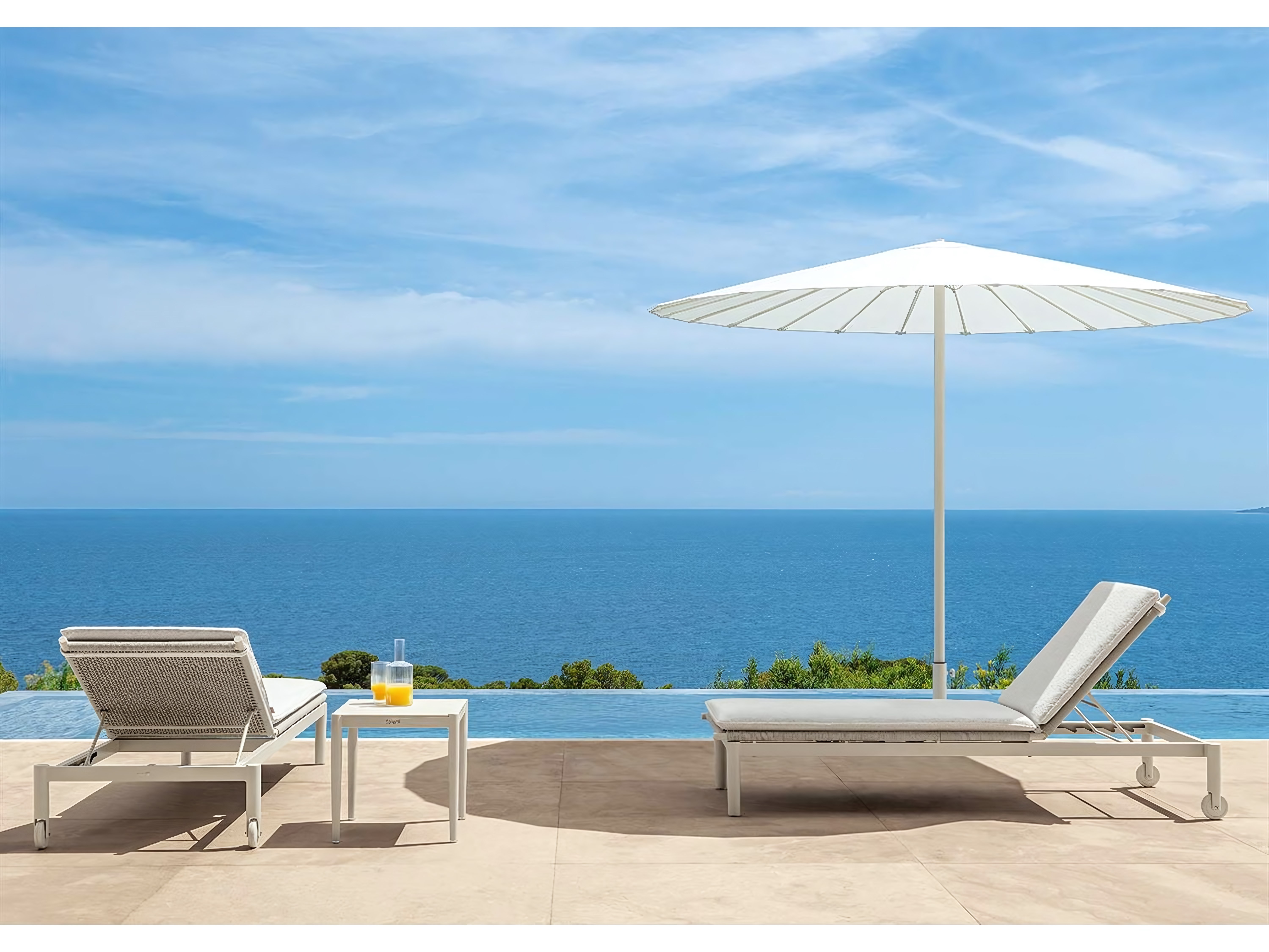 Talenti USA Dolcevita Aluminum Lounge Set
