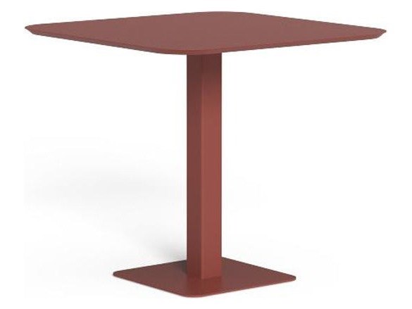 Talenti USA Frame Folding Table 80x80 Quick Ship - Red