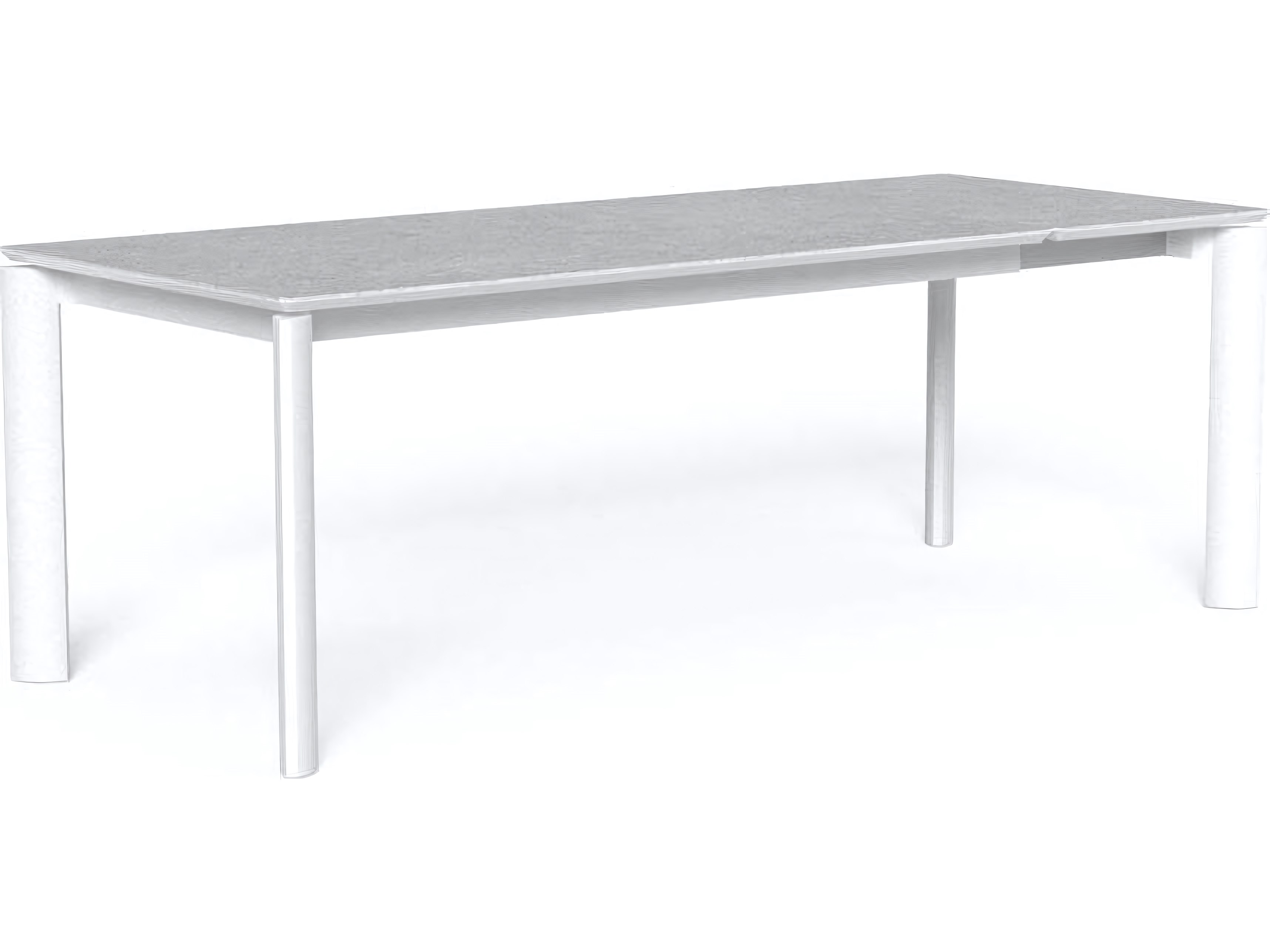 Talenti USA Milo Ceramic 63-84.6" x 37.4" Extending Dining Table