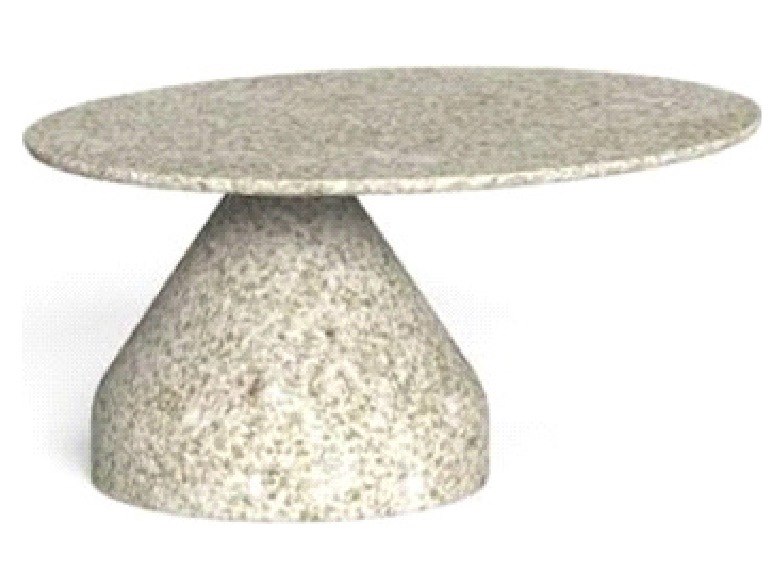 Talenti USA Plaza 31" Coffee Table Quick Ship - Cemento Beige