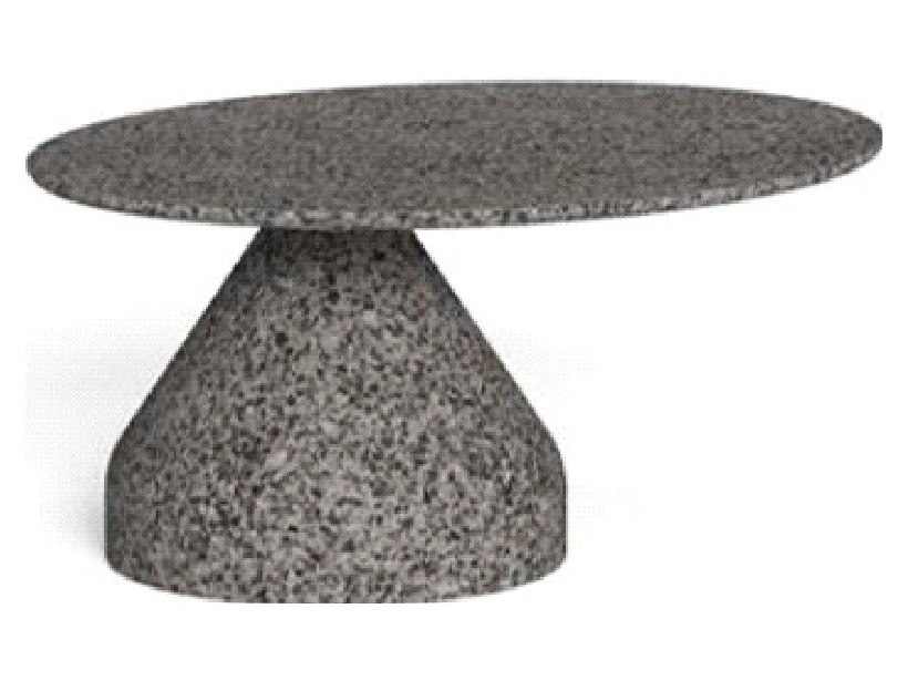 Talenti USA Plaza 31" Coffee Table Quick Ship - Cemento Grey