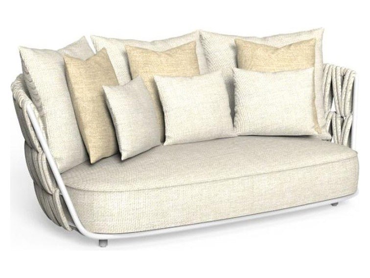 Talenti USA Swipe Sofa 2 Seats Quick Ship - White / Warm White