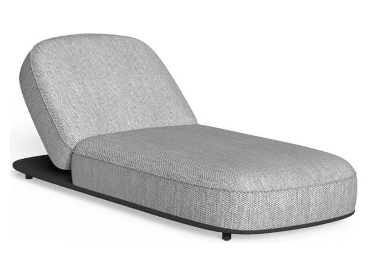 Talenti USA Swipe Sunbed Quick Ship - Graphite / Light Grey