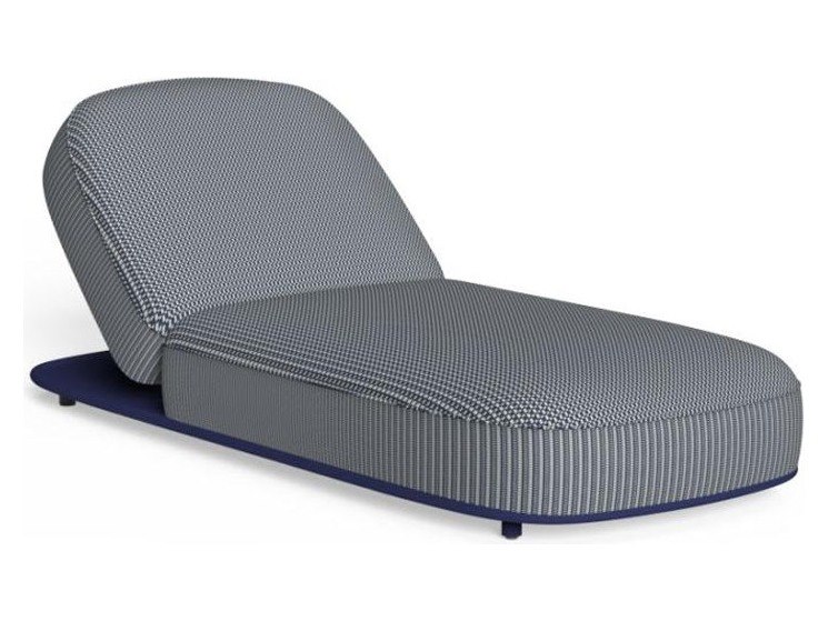 Talenti USA Swipe Sunbed Quick Ship - Blue / Plain Blue