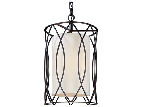 Troy Lighting Sausalito 3-Light Deep Bronze Cylinder Pendant