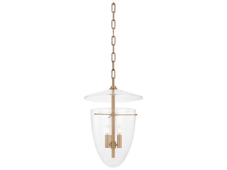 Troy Lighting Tully 3-Light Patina Brass Pendant