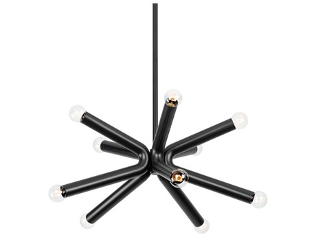 Troy Lighting Dash 10-Light Soft Black Pendant