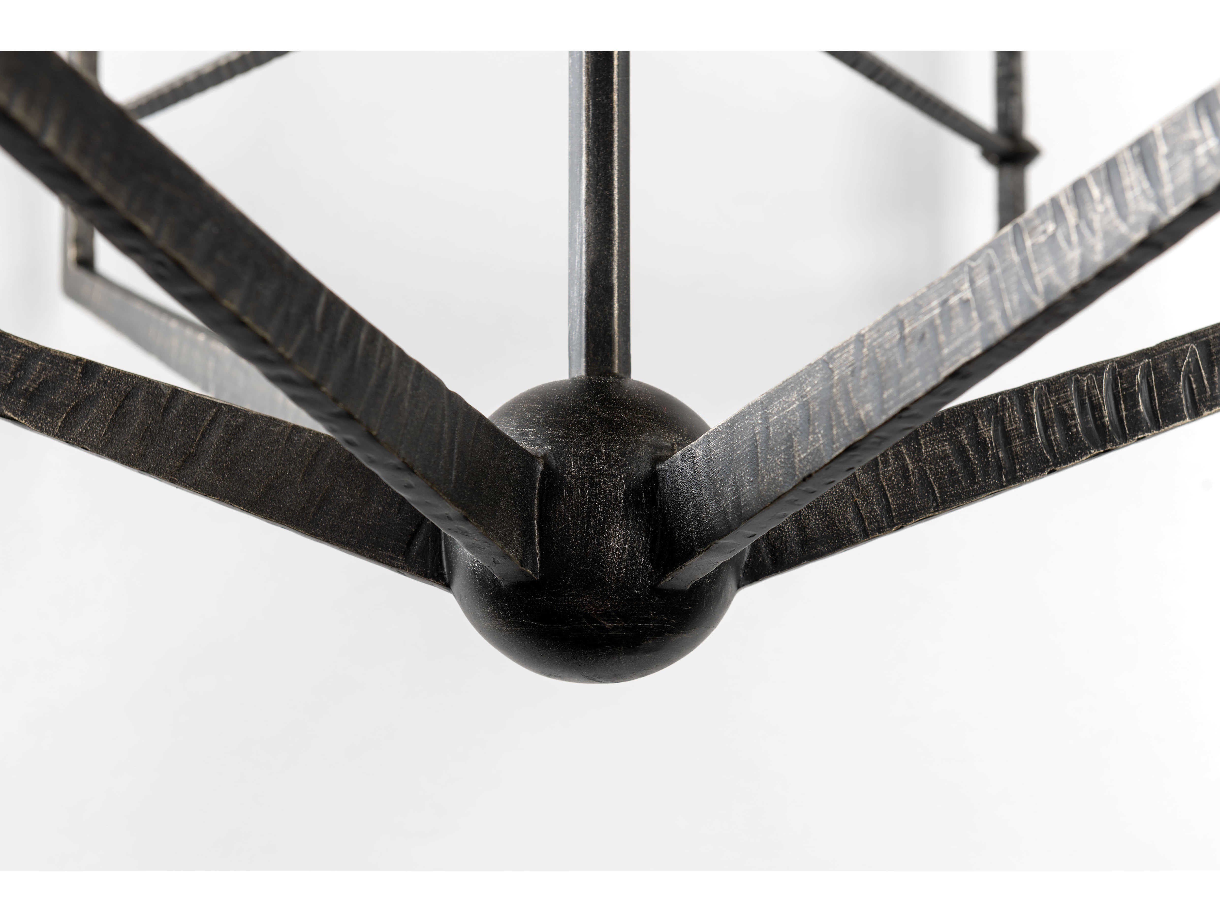 Troy Lighting Glasgow Pompeii Silver EightLight 41'' Wide Chandelier TLF6618