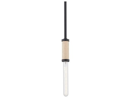 Troy Lighting Cruiz 1-Light Soft Black Mini Pendant