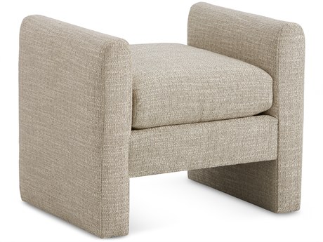 Temple Shapely Upholstered Accent Bench