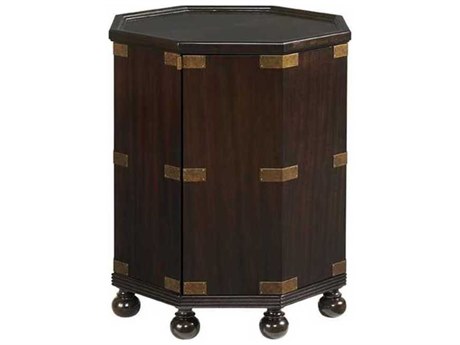 Tommy Bahama Royal Kahala Pacific Campaign Octagon End Table