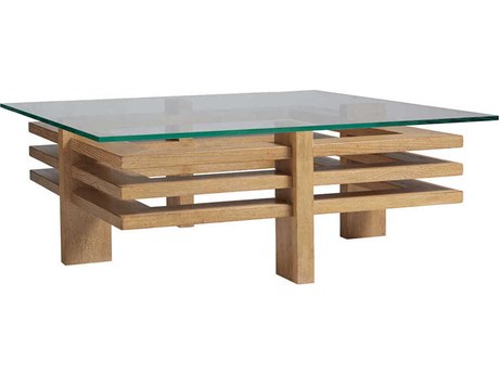 Tommy Bahama Los Altos Calcutta Square Coffee Table