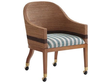 Tommy Bahama Palm Desert Dorian Woven Dining Arm Chair