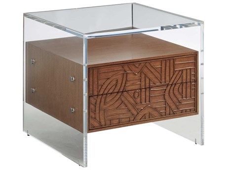Tommy Bahama Palm Desert Arden Acrylic End Table